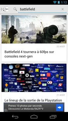 PS4 France android App screenshot 5