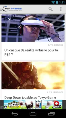 PS4 France android App screenshot 7